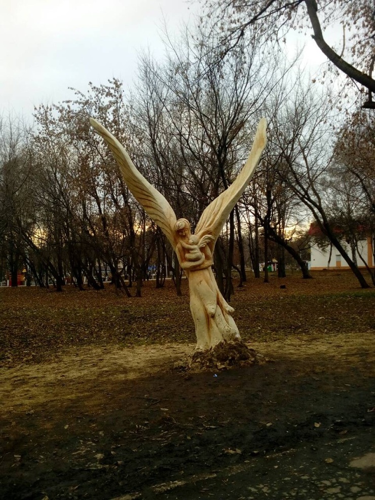 Ангел фото нижний новгород Декоративное сооружение "Ангел"
